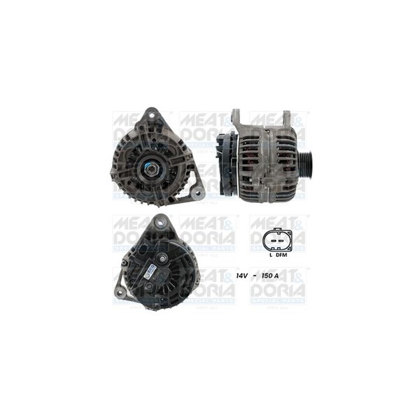Generator 12V 150A Meat & doria 5510685G MEAT & DORIA