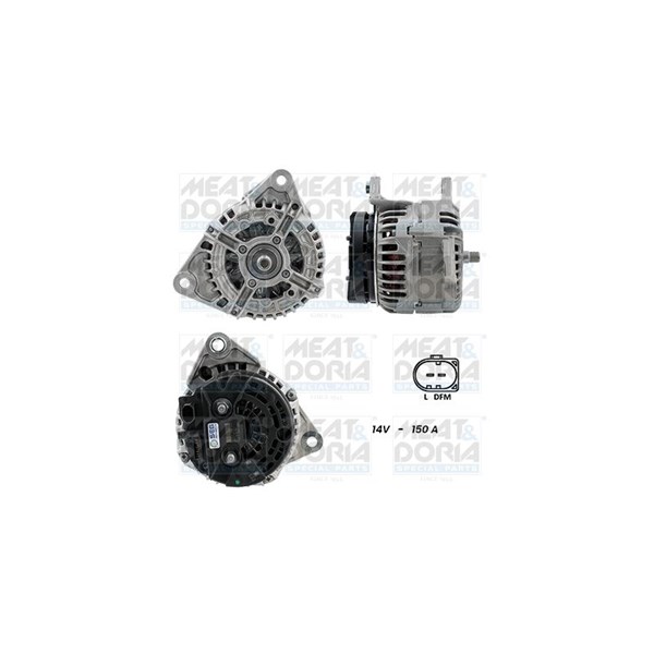 Generator 12V 150A Meat & doria 5510695G MEAT & DORIA