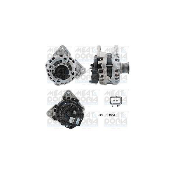 Generator 12V 90A Meat & doria 5510742G MEAT & DORIA