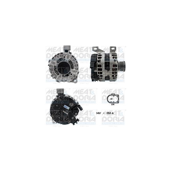 Generator 12V 150A Meat & doria 5510762G MEAT & DORIA