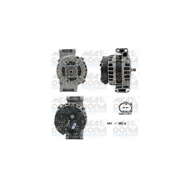 Generator 12V 180A Meat & doria 5510763G MEAT & DORIA
