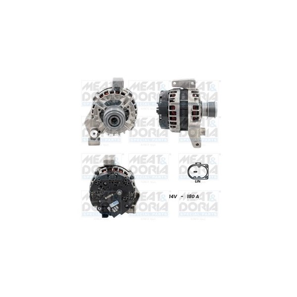 Generator 12V 180A Meat & doria 5510770G MEAT & DORIA