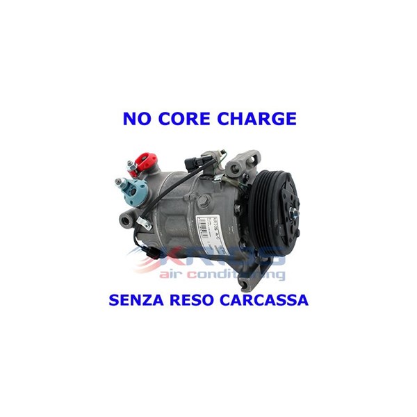 Kompressor, klimatanläggning 12V Meat & doria K11491R MEAT & DORIA