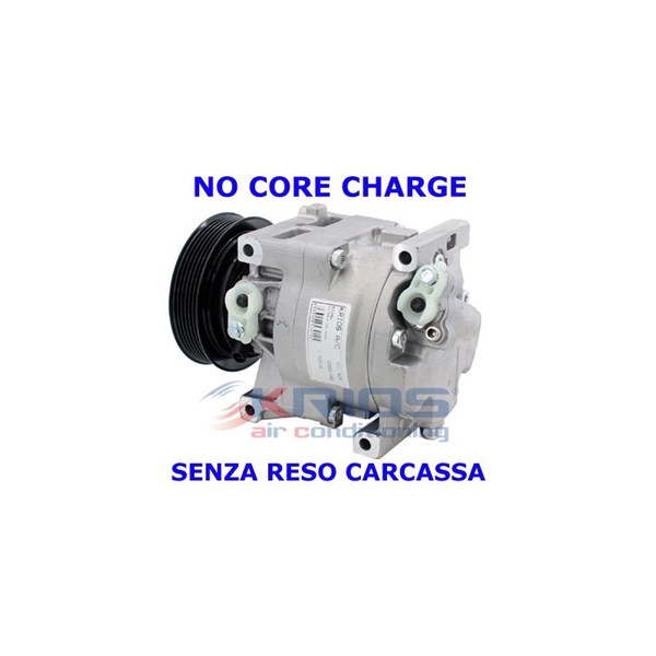 Kompressor, klimatanläggning 12V Meat & doria K15051R MEAT & DORIA