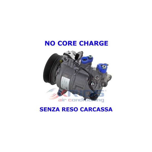 Kompressor, klimatanläggning 12V Meat & doria K15496R MEAT & DORIA