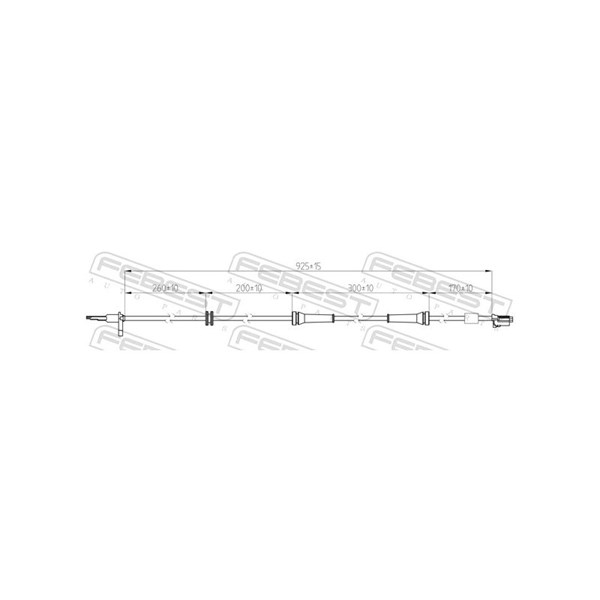 ABS-givare, Sensor, hjulvarvtal, Framaxel Febest 02606-005 FEBEST ABS-givare, Sensor, hjulvarvtal, Framaxel Febest 02606-005 FEBEST