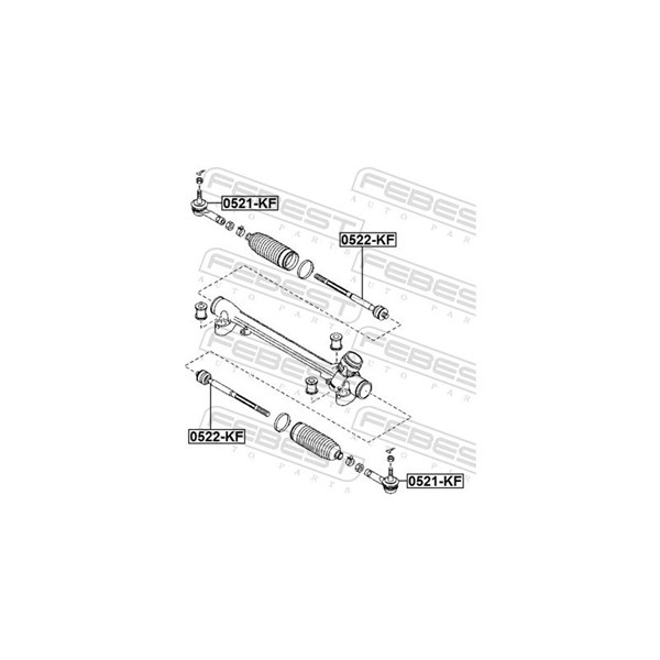 Styrled, Framaxel Febest 0521-KF FEBEST
