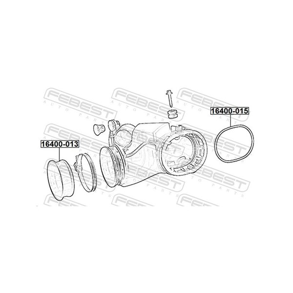 Insug, luftfilter Febest 16400-013 FEBEST Insug, luftfilter Febest 16400-013 FEBEST