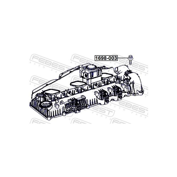 Bultsats, topplock Febest 1698-003 FEBEST Bultsats, topplock Febest 1698-003 FEBEST