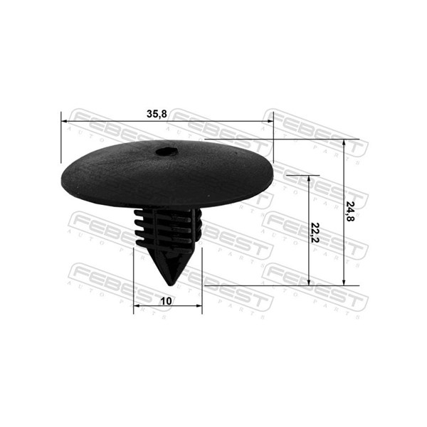 Clip, list Febest 88570-003 FEBEST Clip, list Febest 88570-003 FEBEST