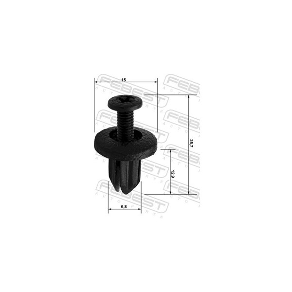 Clip, list Febest 88570-007 FEBEST Clip, list Febest 88570-007 FEBEST