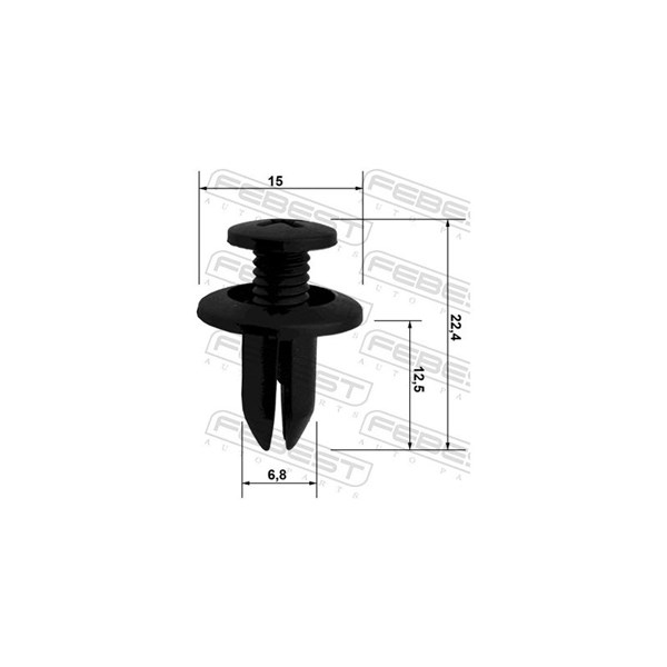 Clip, list Febest 88570-025 FEBEST Clip, list Febest 88570-025 FEBEST