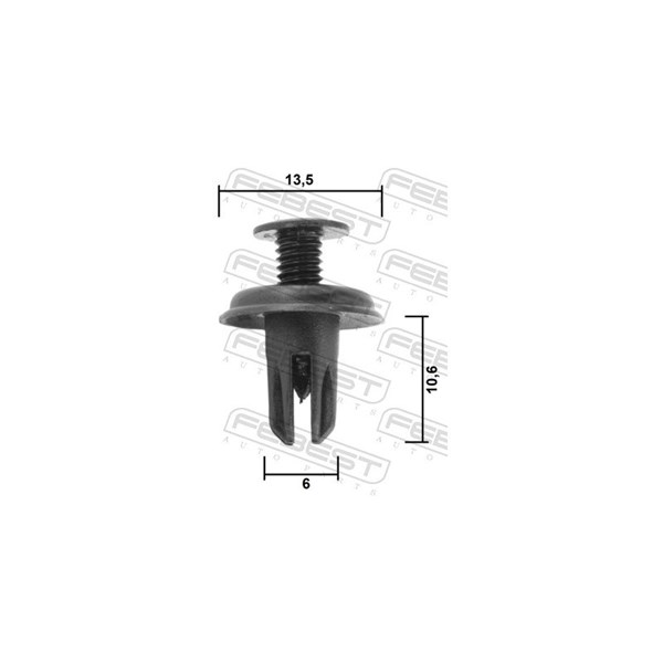 Clip, list Febest 88570-041 FEBEST Clip, list Febest 88570-041 FEBEST
