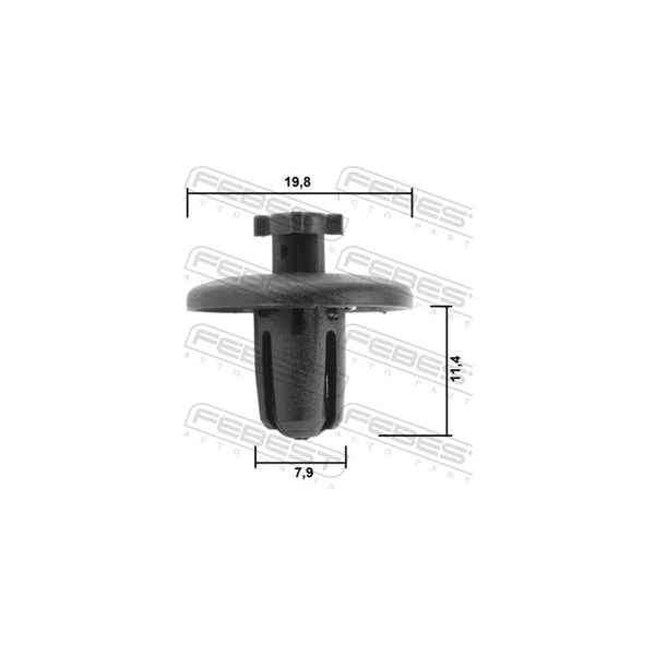 Clip, list Febest 88570-048 FEBEST