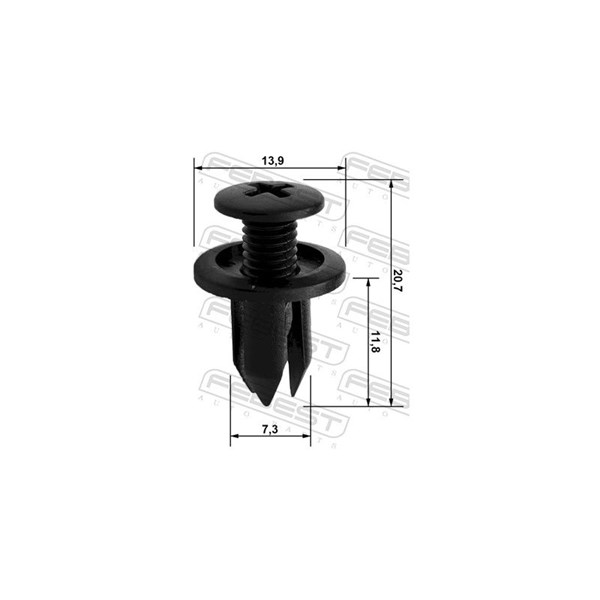 Clip, list Febest 88570-050 FEBEST Clip, list Febest 88570-050 FEBEST