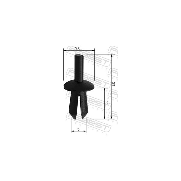 Clip, list Febest 88570-073 FEBEST