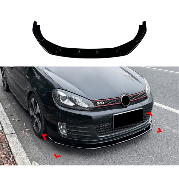 Front Spoiler VW Golf VI GTi 2008-2012 Autostyle DX VVW33 AutoStyle Front Spoiler VW Golf VI GTi 2008-2012 Autostyle DX VVW33 AutoStyle