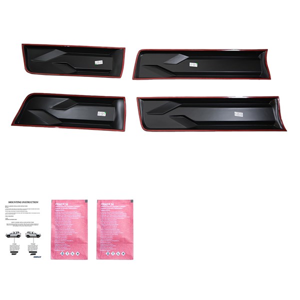 Dörrpanelset Toyota Hilux 8th Gen. 2015- OneWay Dörrpanelset Toyota Hilux 8th Gen. 2015- OneWay