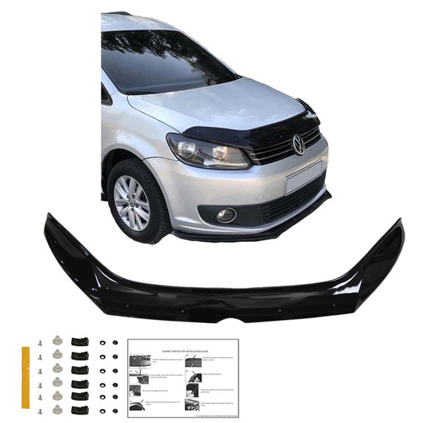 Motorhuvsskydd Volkswagen Caddy MK3 Facelift 2010-2015 OneWay Motorhuvsskydd Volkswagen Caddy MK3 Facelift 2010-2015 OneWay
