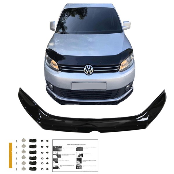 Motorhuvsskydd Volkswagen Caddy MK3 Facelift 2010-2015 OneWay Motorhuvsskydd Volkswagen Caddy MK3 Facelift 2010-2015 OneWay