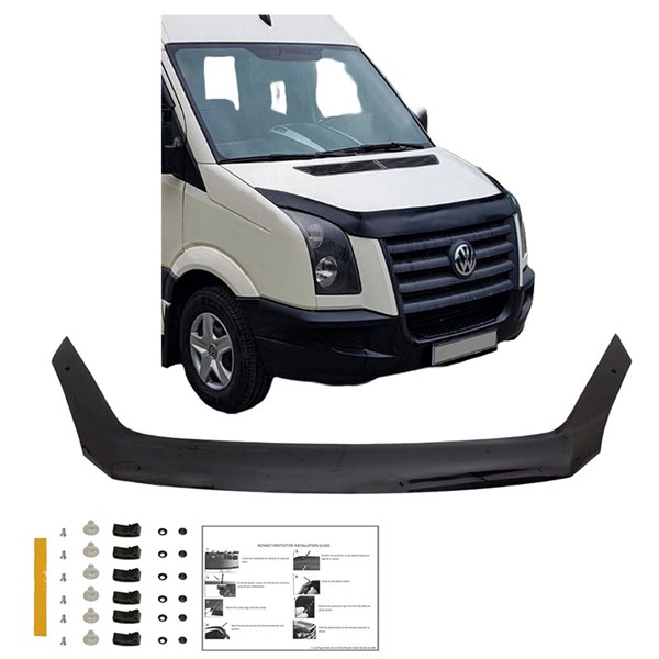 Motorhuvsskydd VW Crafter MK1 & MK1 Facelift 2006-2016 OneWay Motorhuvsskydd VW Crafter MK1 & MK1 Facelift 2006-2016 OneWay
