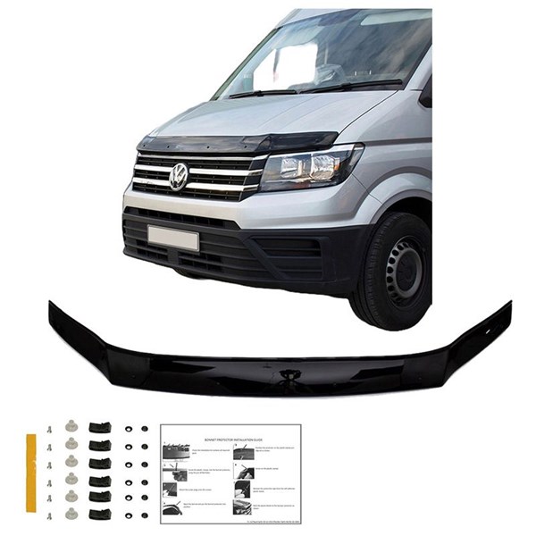Motorhuvsskydd VW Crafter MK2 & MAN TGE MK1 Pre FL 2016- OneWay Motorhuvsskydd VW Crafter MK2 & MAN TGE MK1 Pre FL 2016- OneWay