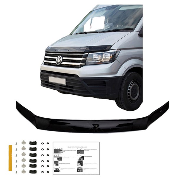 Motorhuvsskydd VW Crafter MK2 & MAN TGE MK1 Pre FL 2016- OneWay Motorhuvsskydd VW Crafter MK2 & MAN TGE MK1 Pre FL 2016- OneWay