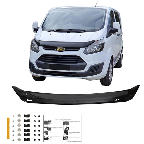 Motorhuvsskydd Ford Transit Custom MK1 2012-2018 OneWay Motorhuvsskydd Ford Transit Custom MK1 2012-2018 OneWay