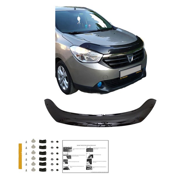 Motorhuvsskydd Dacia Lodgy/Dokker 1st Gen. 2012-2020 Oneway OW BP OneWay Motorhuvsskydd Dacia Lodgy/Dokker 1st Gen. 2012-2020 Oneway OW BP OneWay