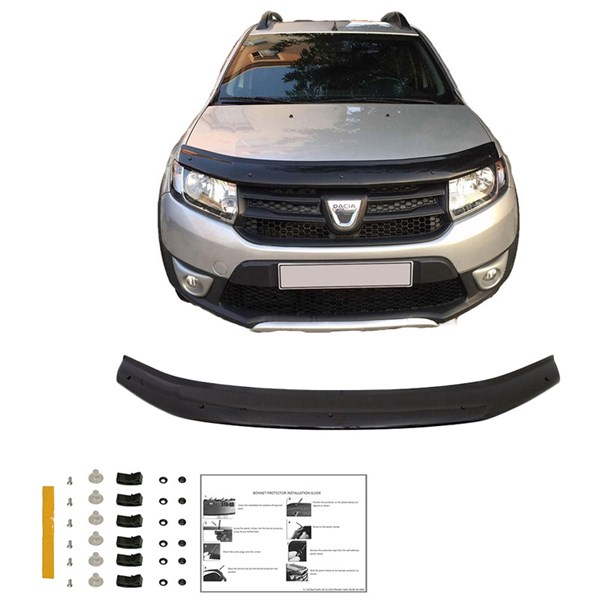 Motorhuvsskydd Dacia Sandero Stepway II (B52) 2012-2020 Oneway OW OneWay Motorhuvsskydd Dacia Sandero Stepway II (B52) 2012-2020 Oneway OW OneWay
