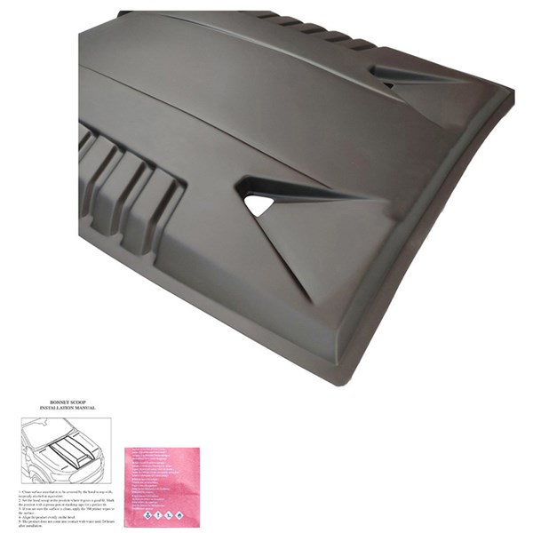 Motorhuvs luftintag (Scoop) Ford Ranger T6 2012-2015 Oneway OW BS OneWay