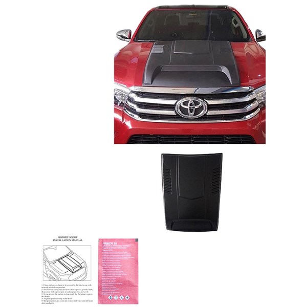 Motorhuvs luftintag (Scoop) Toyota Hilux 8 Gen. 2015-2020 OneWay Motorhuvs luftintag (Scoop) Toyota Hilux 8 Gen. 2015-2020 OneWay