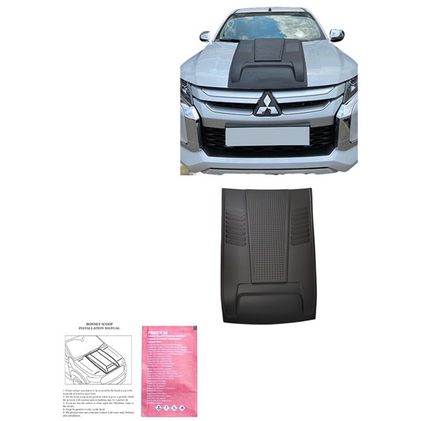 Motorhuvs luftintag (Scoop) Mitsubishi L200 Triton 6 2019- OneWay Motorhuvs luftintag (Scoop) Mitsubishi L200 Triton 6 2019- OneWay