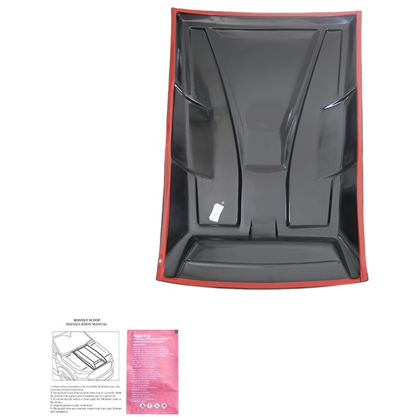 Motorhuvs luftintag (Scoop) Nissan Navara NP300 (D23) 14-21 OneWay