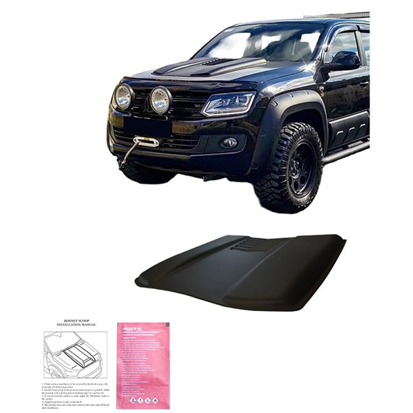 Motorhuvs luftintag (Scoop) VW Amarok MK1, Nissan Navara D40 OneWay Motorhuvs luftintag (Scoop) VW Amarok MK1, Nissan Navara D40 OneWay