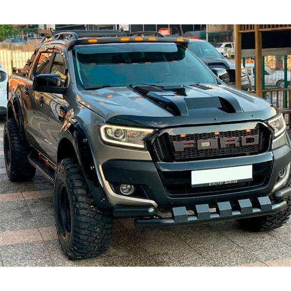 Motorhuvs luftintag (Scoop) Ford Ranger T7/T8 2015-2022 Oneway OW OneWay