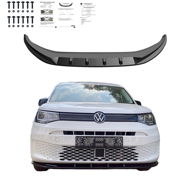 Front Spoiler Lip VW Caddy MK5 2020 OneWay