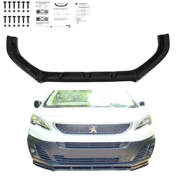 Front Spoiler Lip Peugeot Expert 3rd Gen. 2016- OneWay Front Spoiler Lip Peugeot Expert 3rd Gen. 2016- OneWay