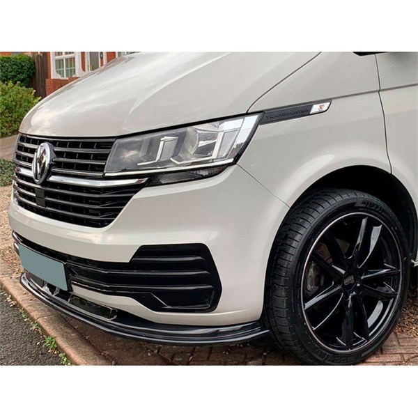 Front Spoiler Lip VW Transporter T6.1 2020-2022 OneWay Front Spoiler Lip VW Transporter T6.1 2020-2022 OneWay