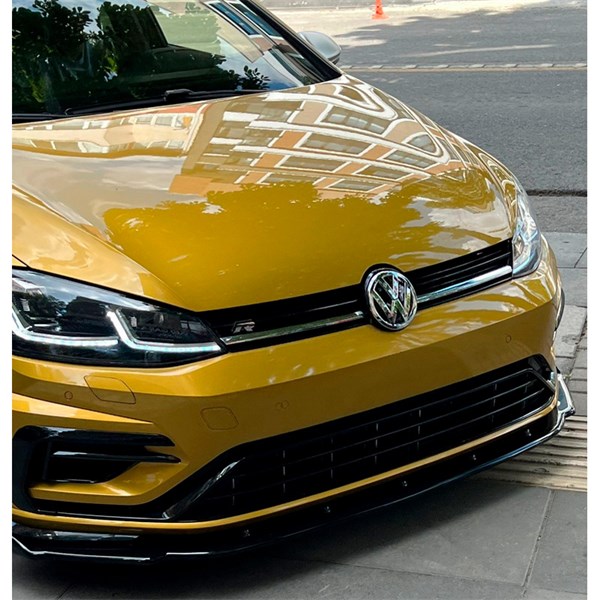 Front Spoiler Lip VW Golf VII (7.5) HB/Variant R 2017-2020 OneWay Front Spoiler Lip VW Golf VII (7.5) HB/Variant R 2017-2020 OneWay