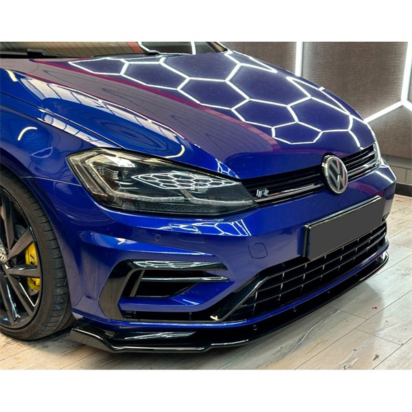 Front Spoiler Lip VW Golf VII (7.5) HB/Variant R 2017-2020 OneWay Front Spoiler Lip VW Golf VII (7.5) HB/Variant R 2017-2020 OneWay