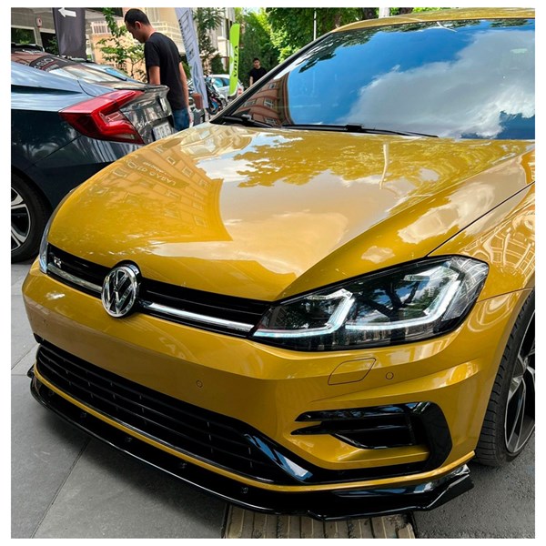 Front Spoiler Lip VW Golf VII (7.5) HB/Variant R 2017-2020 OneWay Front Spoiler Lip VW Golf VII (7.5) HB/Variant R 2017-2020 OneWay