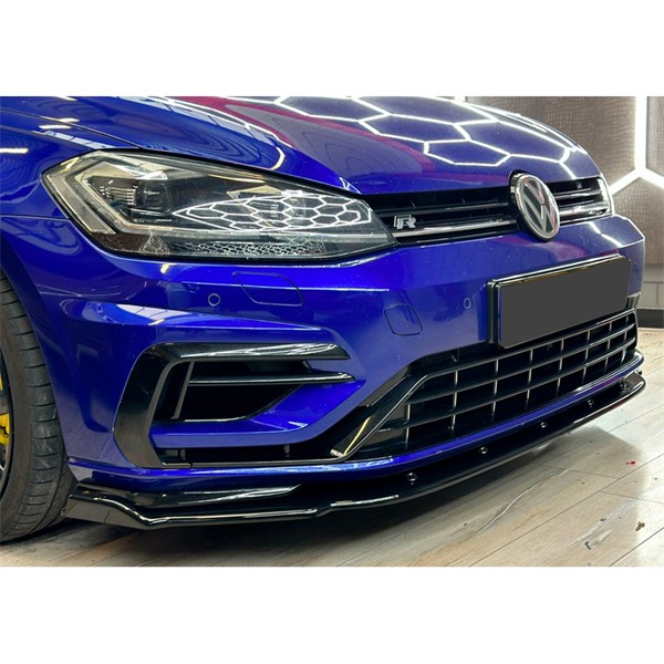 Front Spoiler Lip VW Golf VII (7.5) HB/Variant R 2017-2020 OneWay Front Spoiler Lip VW Golf VII (7.5) HB/Variant R 2017-2020 OneWay
