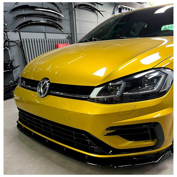Front Spoiler Lip VW Golf VII (7.5) HB/Variant R 2017-2020 OneWay Front Spoiler Lip VW Golf VII (7.5) HB/Variant R 2017-2020 OneWay