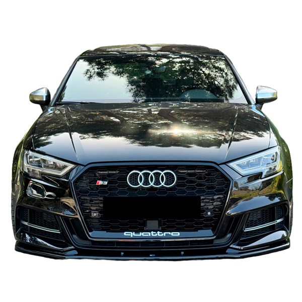 Front Spoiler Lip Audi S3 8V Sedan 2016-2020 OneWay Front Spoiler Lip Audi S3 8V Sedan 2016-2020 OneWay