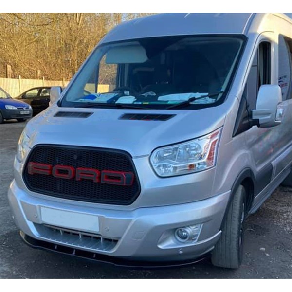 Front Spoiler Lip Ford Transit MK8 2014-2019 OneWay
