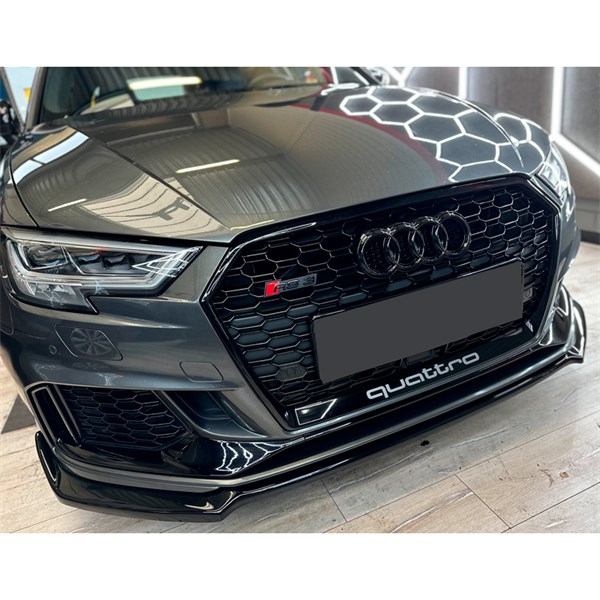 Front Spoiler Lip Audi RS3 8V Sedan/Sportback FL 2017-2020 OneWay Front Spoiler Lip Audi RS3 8V Sedan/Sportback FL 2017-2020 OneWay