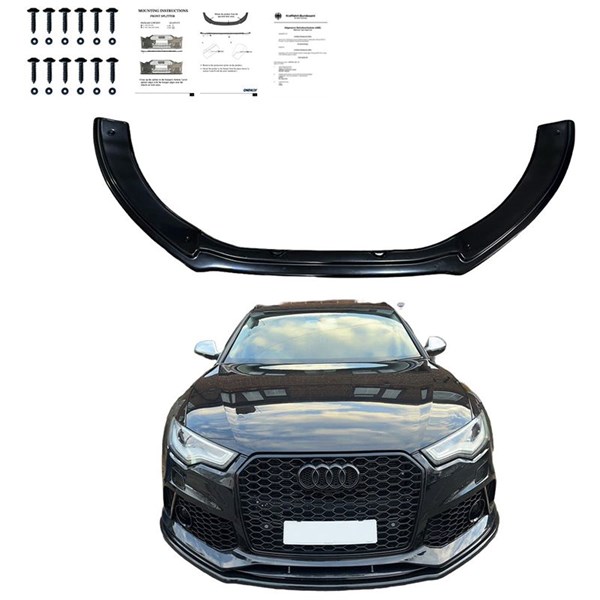 Front Spoiler Lip Audi RS6 C7 & C7 Facelift 2013-2017 OneWay