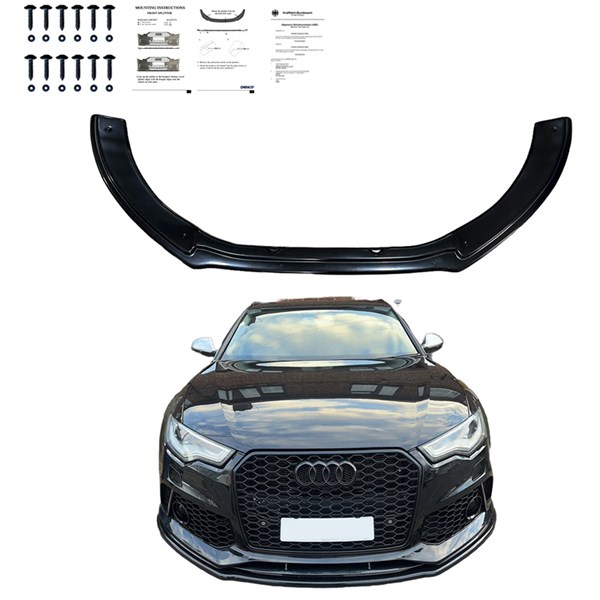 Front Spoiler Lip Audi RS6 C7 & C7 Facelift 2013-2017 OneWay Front Spoiler Lip Audi RS6 C7 & C7 Facelift 2013-2017 OneWay
