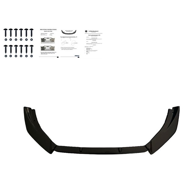 Front Spoiler Lip Ford Fiesta MK8 ST/ST-Line 2017-2021 OneWay